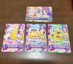 アイカツカード ラブムーンライズ 4枚セットのサムネイル