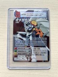 旧デジモンカード Re-134 オメガモン シルバーエッチング - メルカリ