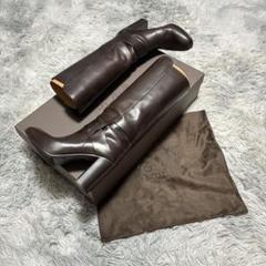 【良品】SARTORE 本革ロングブーツ 38〈参考価格100,000円〉 良品】SARTORE 本革ロングブーツ 38〈参考価格100,000円