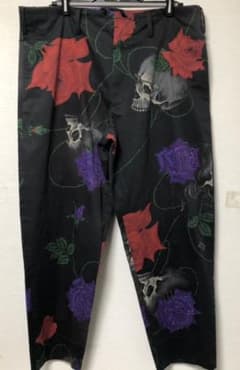 BLACK SCANDAL Yohji Yamamoto 18SS スカルローズのサムネイル