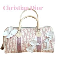 希少】Dior ディオール トロッター ロマンティック ボストンバッグ 