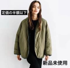 WCJ ひょうたんキルトリバーシブルジャケット　ホワイト WCJ ひょうたんキルトリバーシブルジャケット ホワイト WCJ