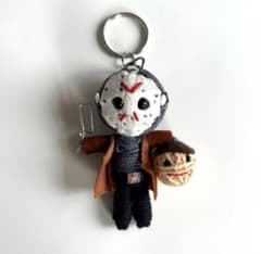★New★Voodoo Doll Handmade Pokupon Keychain Jason