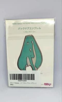 未開封】ダイハツ ムーヴキャンバス 初音ミク バックドアエンブレム 