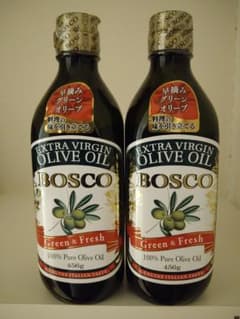 BOSCO エキストラバージンオリーブオイル 456g 2本セットのサムネイル