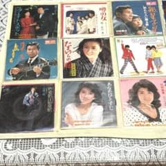 【希少】昭和歌謡・演歌レコード 大量まとめ売り 懐かしのヒット曲147点