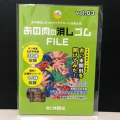 レア キン消し資料本 あの肉の消しゴムFILE vol.03 キン肉マン消しゴム 