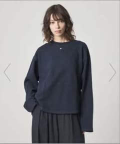 Sold out item, brand new Steven Alan navy crewneck sweatshirt top.