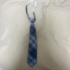 学生服 ネクタイ チェック柄 ブルー系のサムネイル