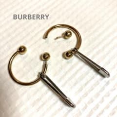 BURBERRY フープピアス　訳あり