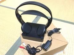SONYのワイヤレスヘッドフォン　TV視聴遅延無 型番　MDR-IF24RKのサムネイル