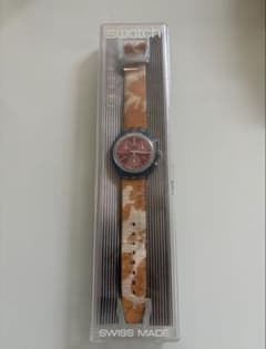 Swatch Automatic スケルトンバック ハラコレザーベルトのサムネイル