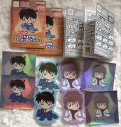 名探偵コナン 工藤新一 灰原哀ちぢませ隊ステッカーコレクション2のサムネイル