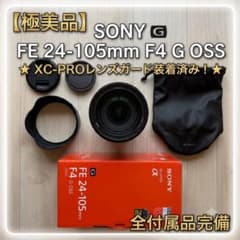美品】SEL24105G SONY 24-105 F4 フィルター付 - メルカリ