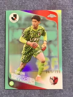 Topps Chrome J 리그 하야카와 토모키 199장 한정