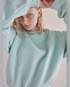 最終価格 シールームリン Volume Sweat プルオーバー アクアティント