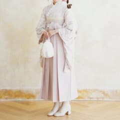 卒業式 袴 長襦袢付 レース ピンクSサイズ - メルカリ