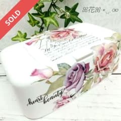 デコパージュ ꔛꕤ ウェットティッシュケース♡小物入れ♡インテリア