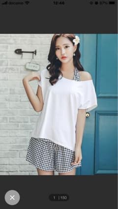 最終値下げ　7/17まで　水着　Ｔシャツセパレートのサムネイル