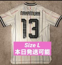 Lサイズ オーセンティック 日本代表 2026 アウェイユニフォーム 中村