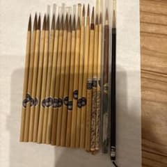 書道筆 まとめ売り 18本セットのサムネイル