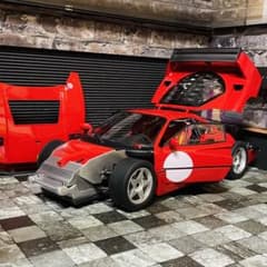 徹底カスタム品 1/18 Mattel Elite フェラーリ F40 LM - メルカリ