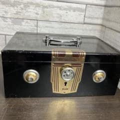ALALRM CASH BOX 金庫 レトロ アンティーク 昭和 ALARM CASH BOX キャッシュボックス 昭和レトロ 手提げ金庫 - メルカリ