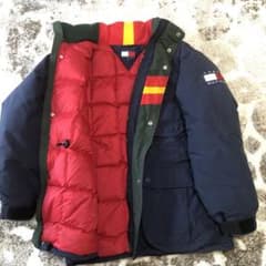 ヴィンテージ　トミーヒルフィガー　Tommy Hilfiger ダウンジャケットのサムネイル
