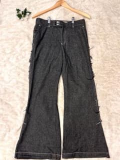 トリコ　コムデギャルソン　ウール フレアパンツ 美品】tricot COMME des GARCONS ウール フレアパンツ - メルカリ