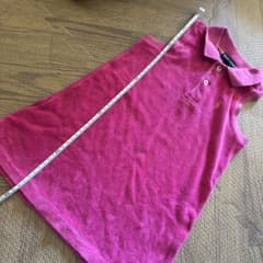 Ralph Lauren ピンク ポロワンピース90