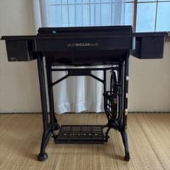 アンティークSINGER足踏みミシン RICCARミシン台 昭和レトロ - メルカリ
