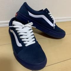【極美品】VANS オールドスクール スニーカー　ネイビーのサムネイル