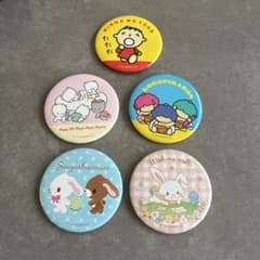 サンリオキャラクターズ 缶バッジ 5個セットのサムネイル