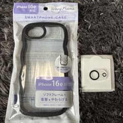 iPhone16e、17eケース、レンズカバーのセットのサムネイル