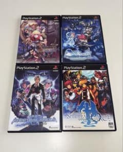 PS2 スペクトラルフォース ジェネレーション オブ カオス 4本セット