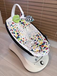 【美品】4moms バウンサー カラフルドット柄のサムネイル