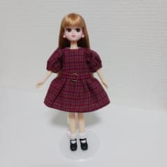 リカちゃん用 ハンドメイドワンピースのサムネイル
