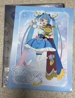 ひろがるスカイプリキュア　松屋　クリアファイル　キュアスカイのサムネイル