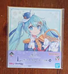 유키 미쿠 SNOW MIKU 2020 미니 컬러 종이