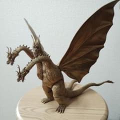 酒井ゆうじ工房ガレージキット レジン製 激レア 初代キングギドラ❗️完成品 酒井ゆうじ工房ガレージキット レジン製 激レア 初代