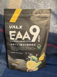 新品　未開封　バルクス EAA9 必須アミノ酸 500g シトラス風味のサムネイル