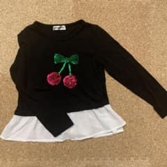 スパンコール付　ロンTのサムネイル
