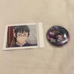 呪術廻戦 禪院真希 2点セット 缶バッジ カード - メルカリ