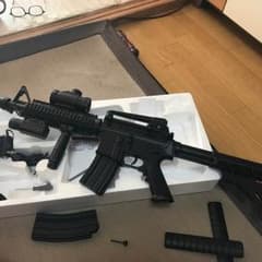 【塗装済】電動ガン M4 M4A1 フルサイズのサムネイル