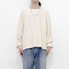 希少☆refomed リフォメッド サーマル ロンT オーバー 長袖カットソー 