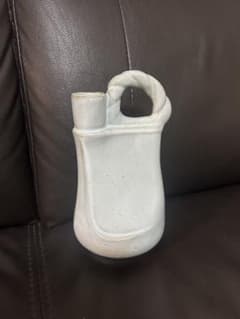 新品　古窯　光峰作　一輪挿し陶器　はにわ型のサムネイル