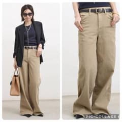 アパルトモン グッドグリーフCARPENTER PANTS チノパンツ ベージュ