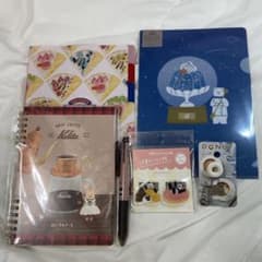 新品未開封】スイーツ文具セット6点 3,200円分 ノート、ボールペン等
