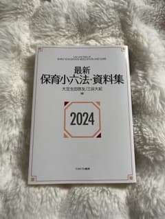 最新 保育小六法・資料集 2024のサムネイル