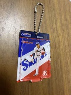 東京ヤクルトスワローズ 奥川恭伸選手18 写真入りキーホルダーのサムネイル